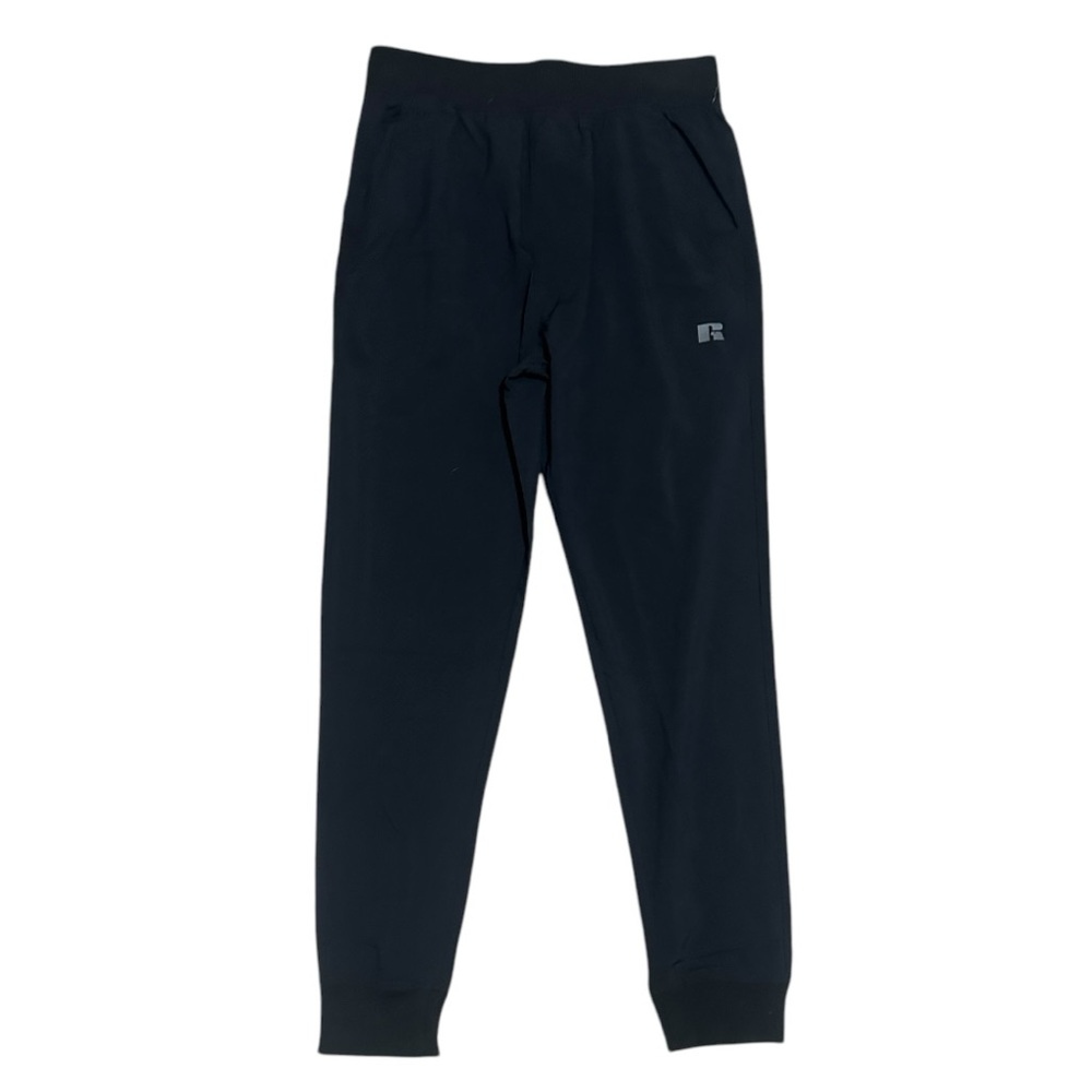 Russell Athletic Boyโs Dri-Power Black Athletic Jogger Pants NWOT